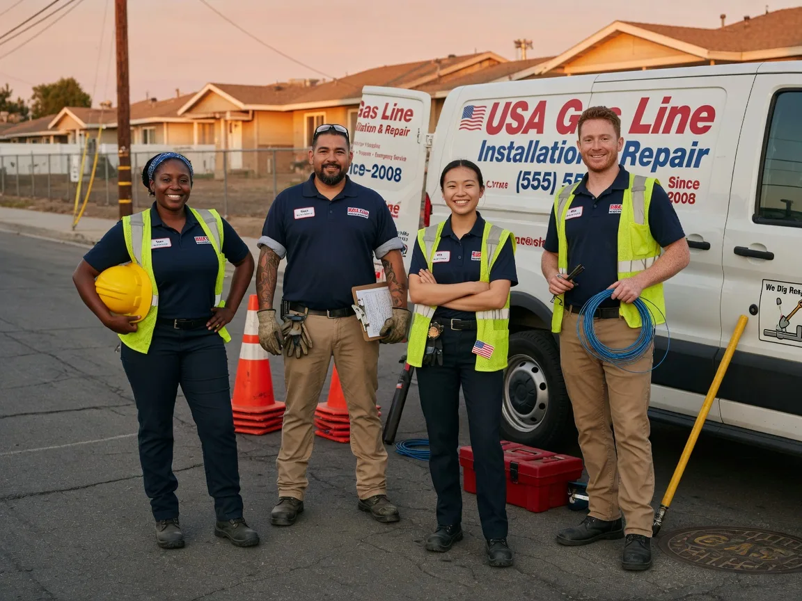 Gas Line Installation company in Vinegar Bend, AL